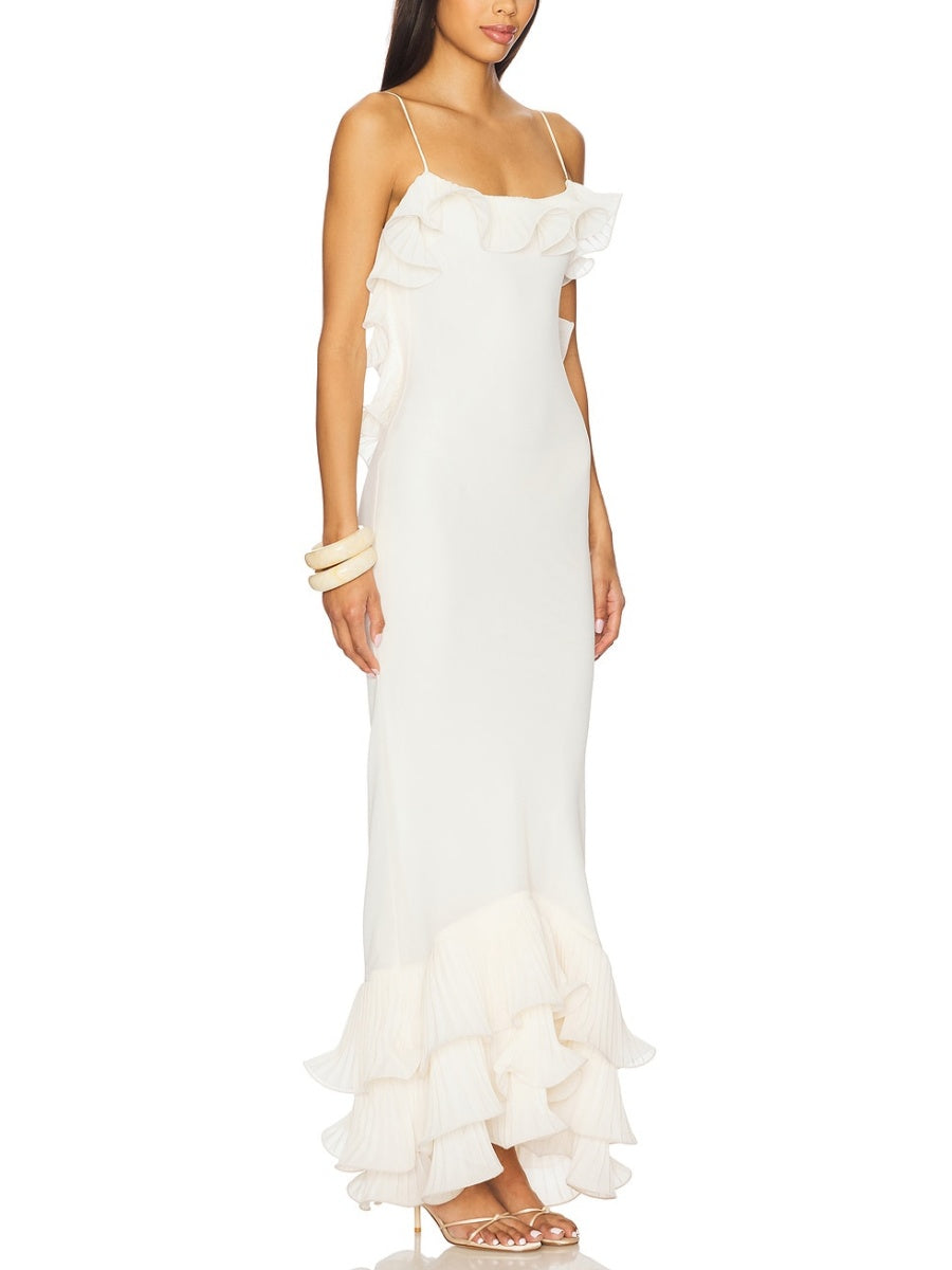 Crepe Textile Dress