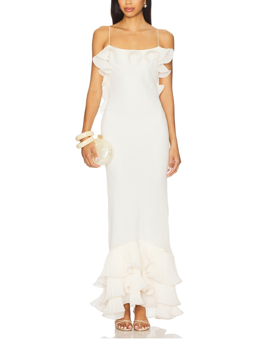 Crepe Textile Dress