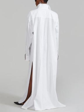 Oversized Fit Shirt Dress