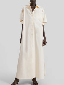 Oversized Fit Shirt Dress