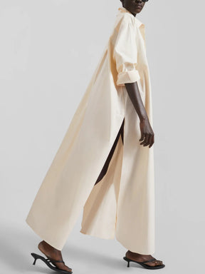 Oversized Fit Shirt Dress