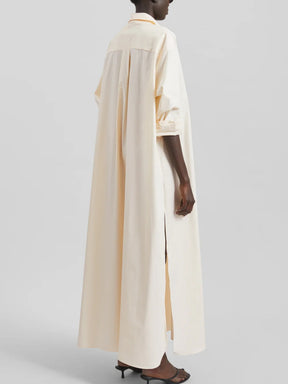 Oversized Fit Shirt Dress