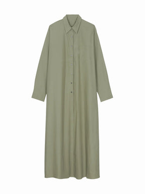 Oversized Fit Shirt Dress