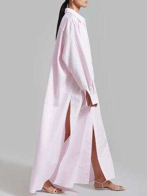Oversized Fit Shirt Dress
