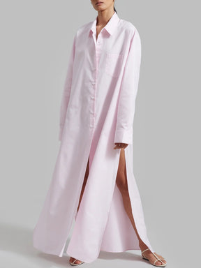 Oversized Fit Shirt Dress