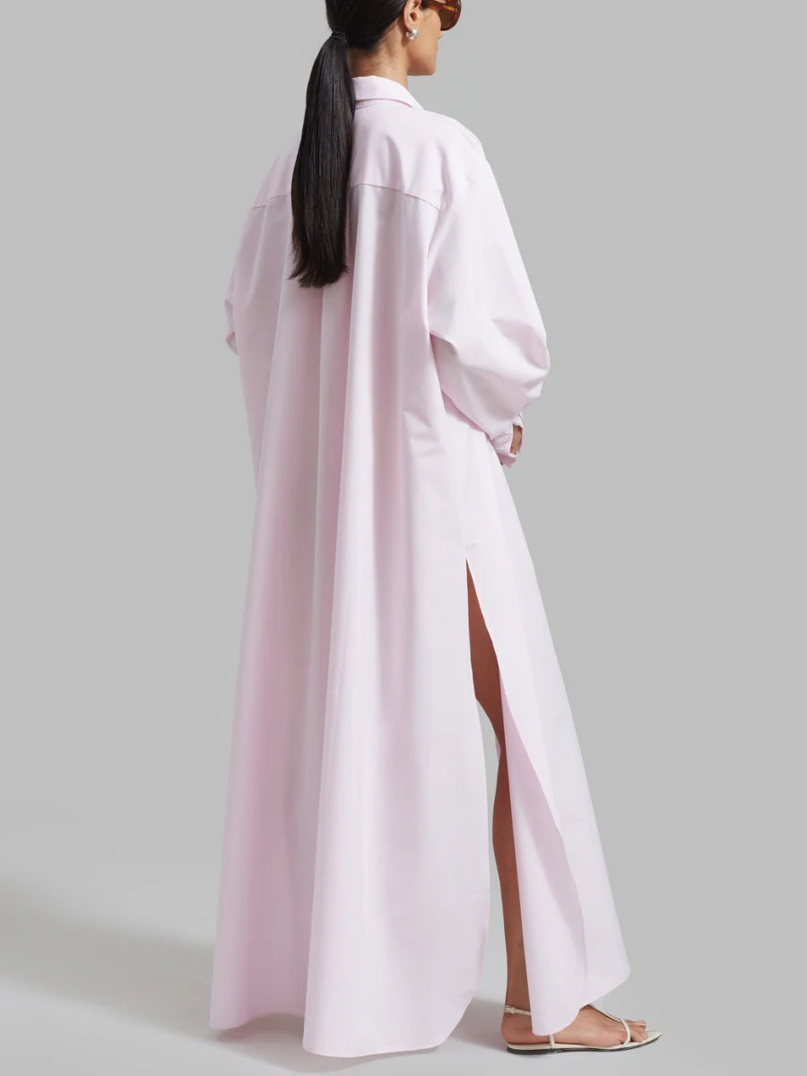 Oversized Fit Shirt Dress