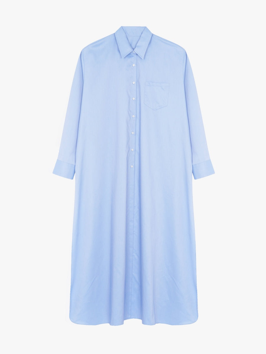 Oversized Fit Shirt Dress