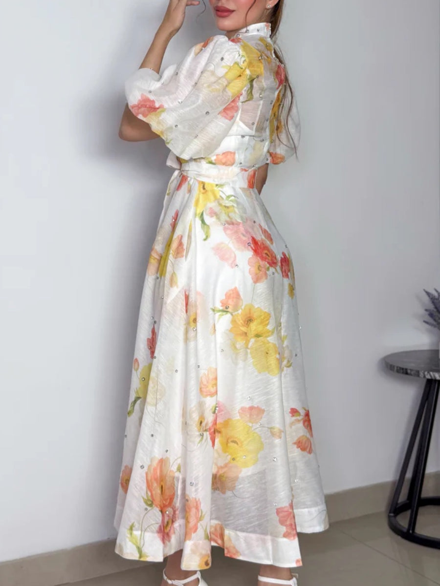 Puff Sleeve Dress