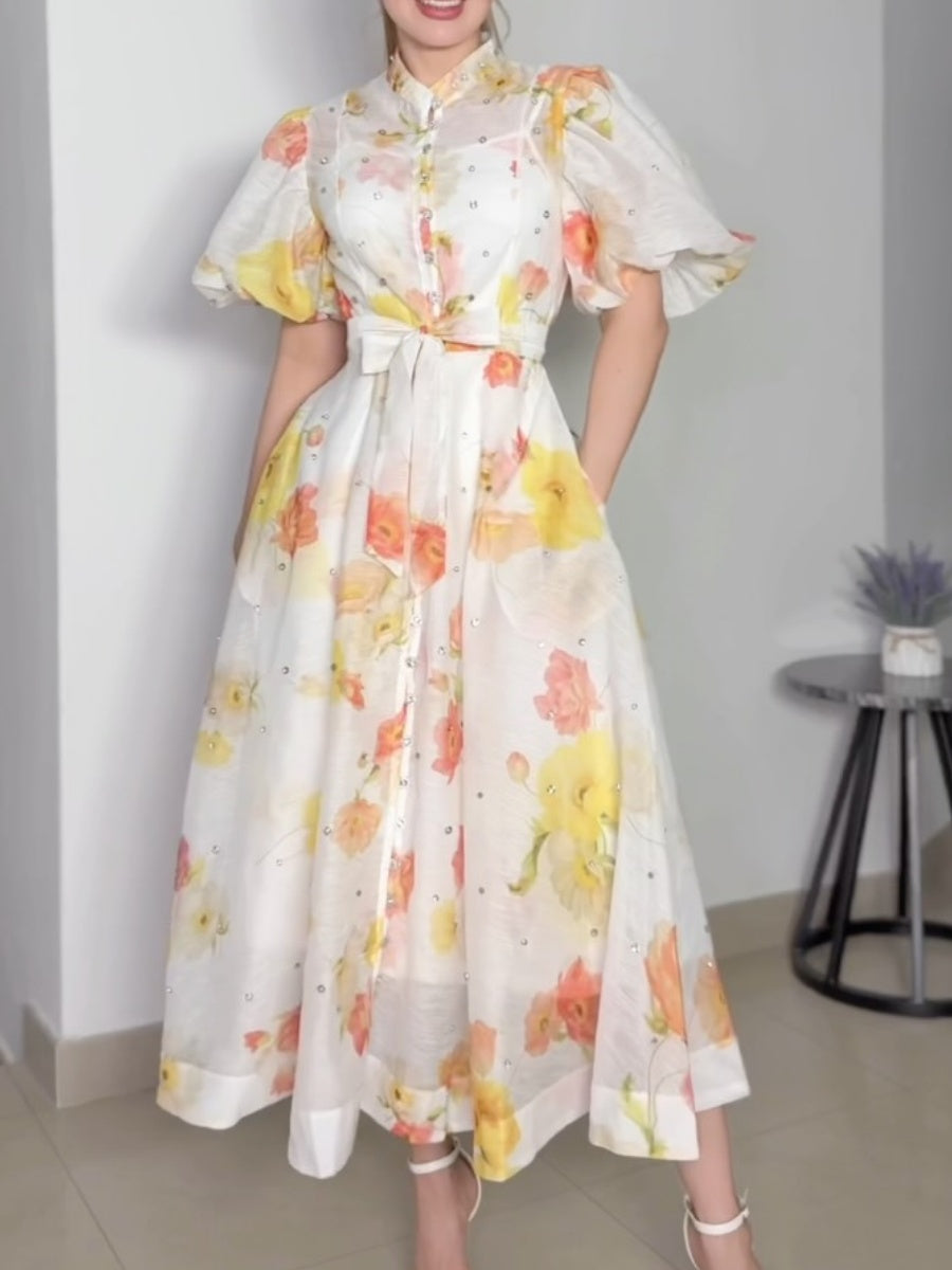 Puff Sleeve Dress