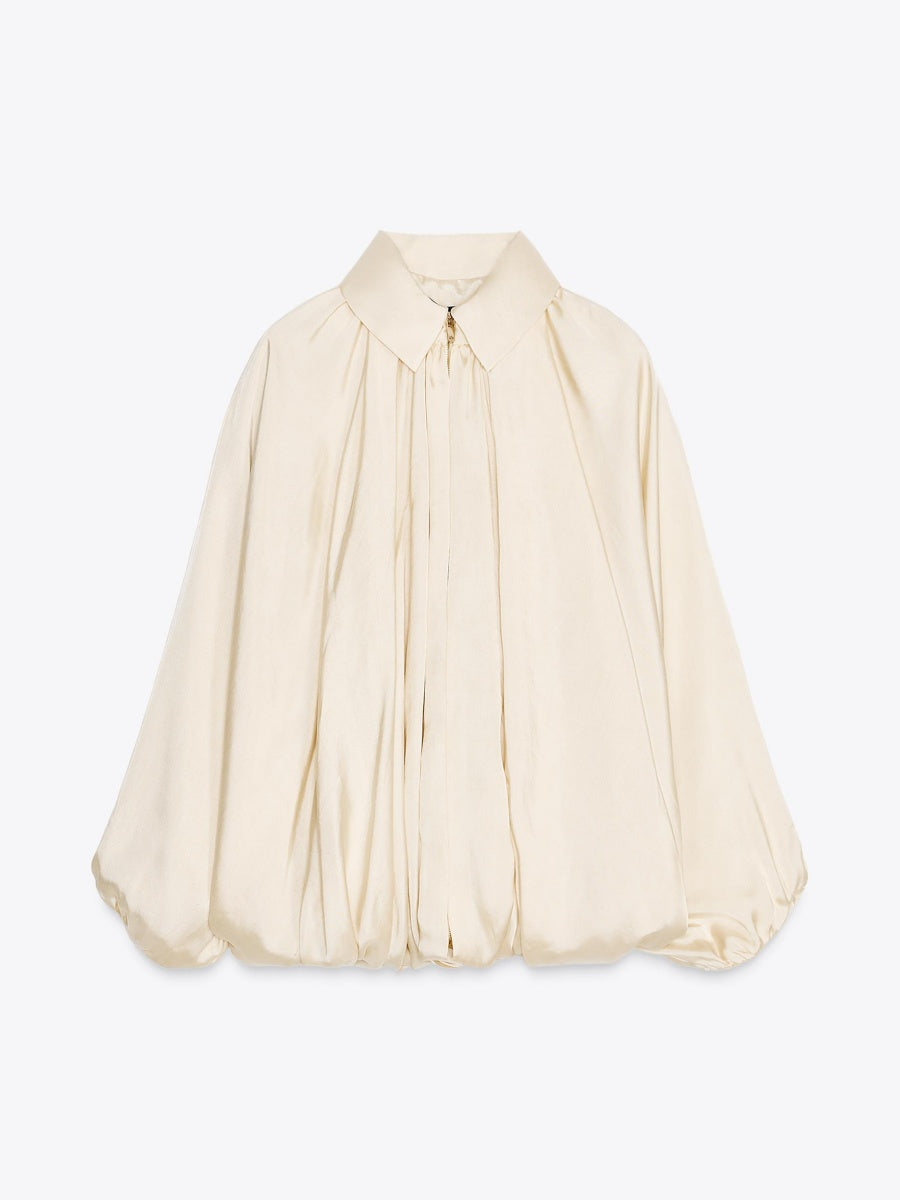 PUFFED BOMBER JACKET