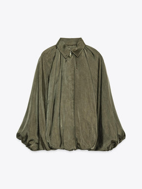 PUFFED BOMBER JACKET
