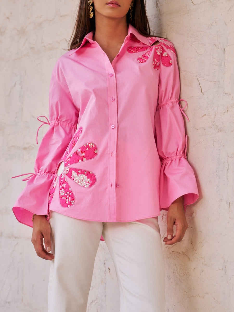 Embroidered Regular Fit Shirt