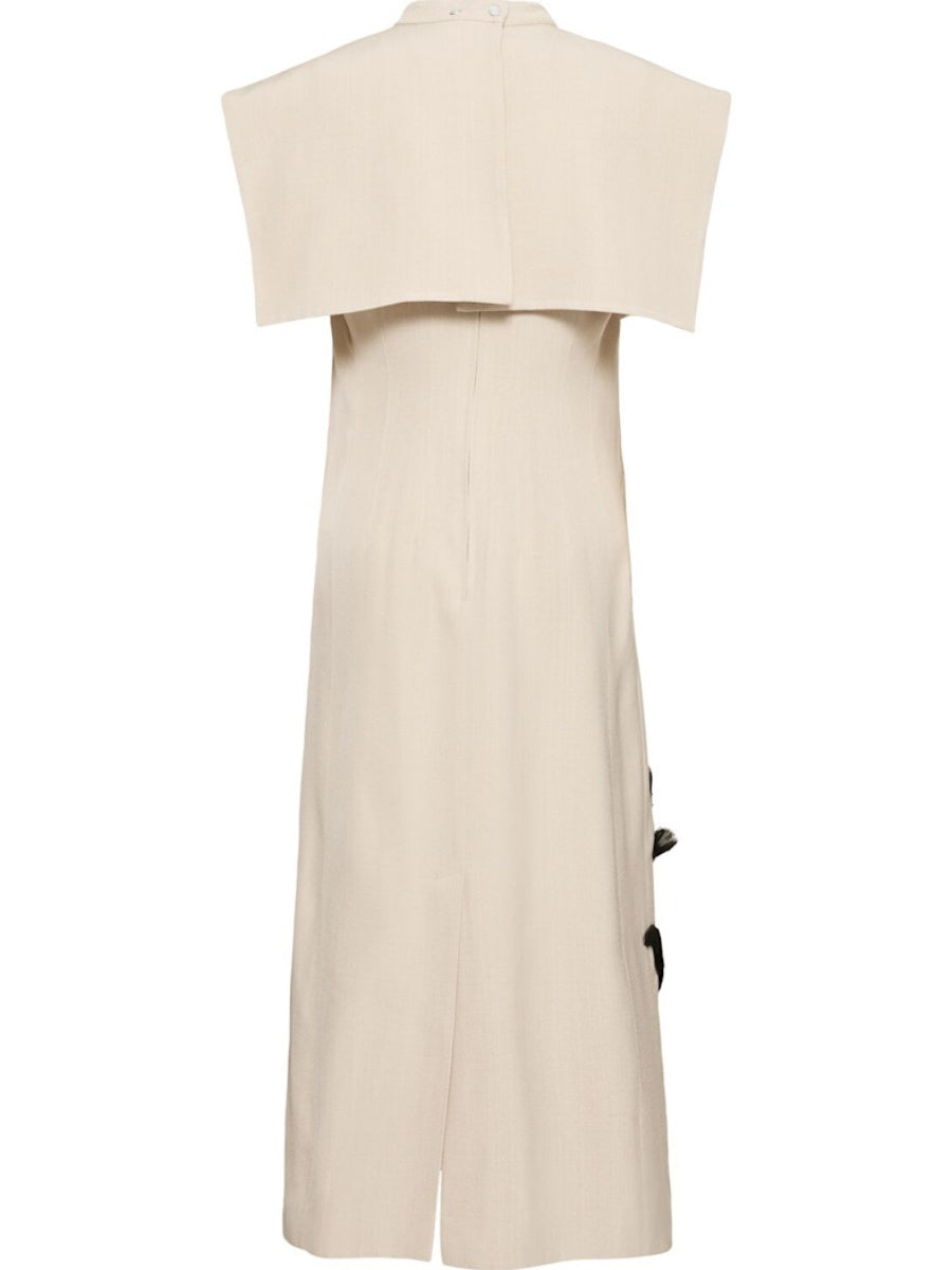 Embroidery Midi Dress