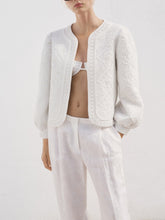 Embroidered cotton jacket