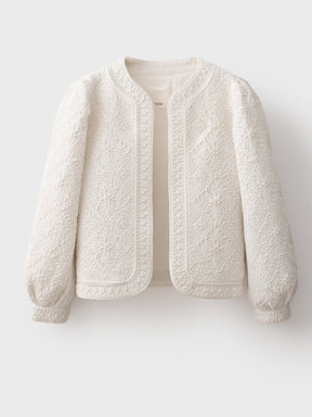 Embroidered cotton jacket