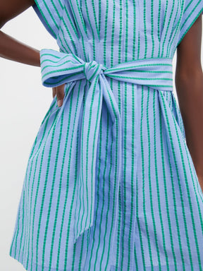 Seersucker Mini Dress