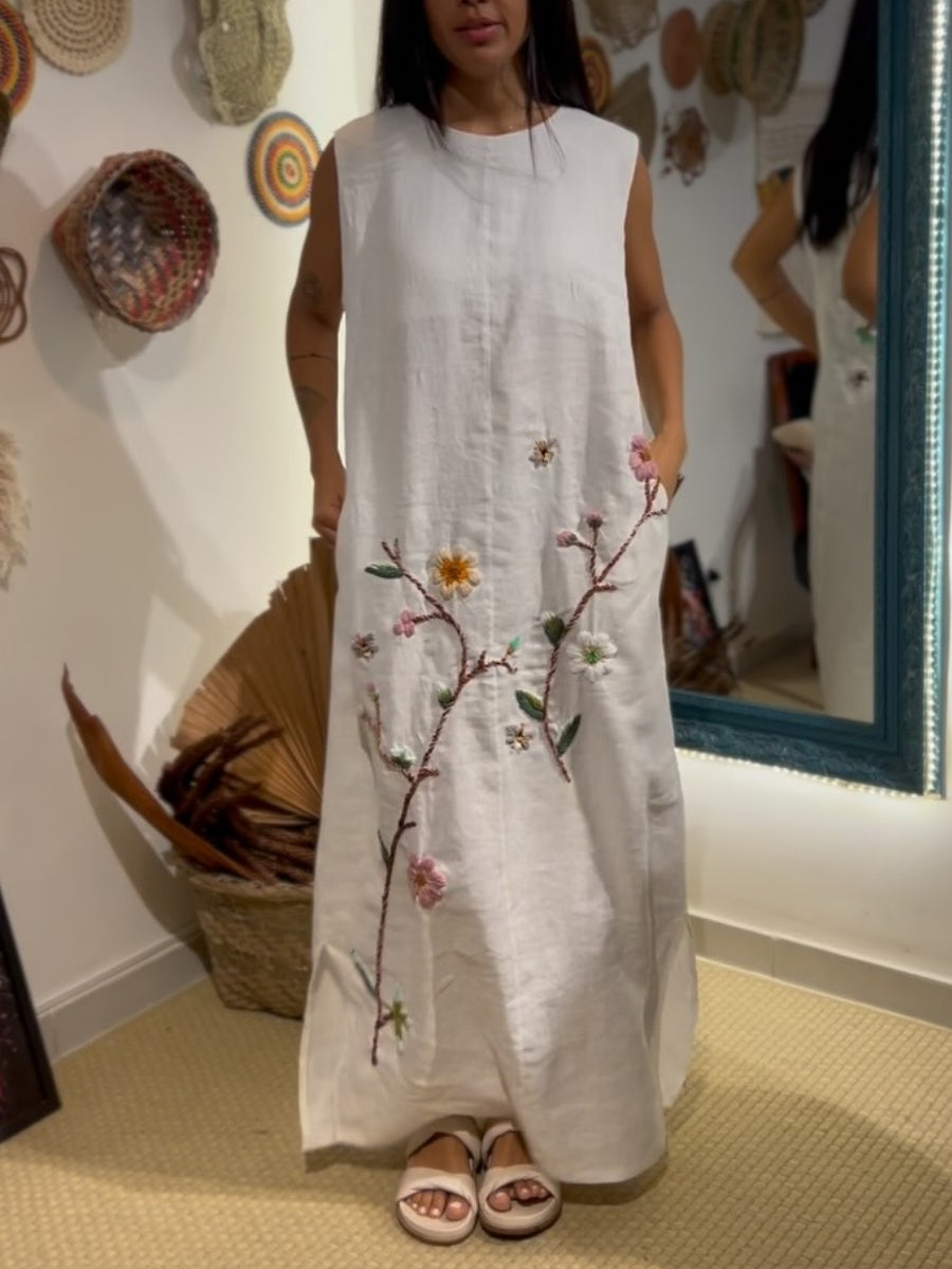 Casual Sleeveless Dress