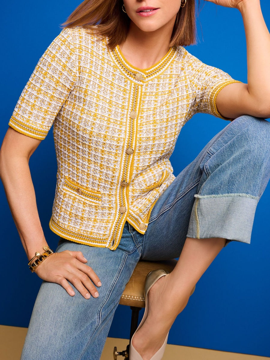 Short Sleeve Cardigan
