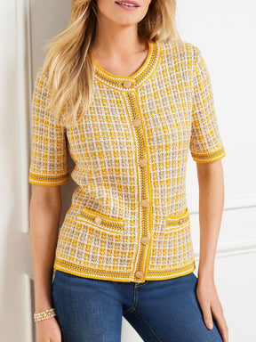 Short Sleeve Cardigan