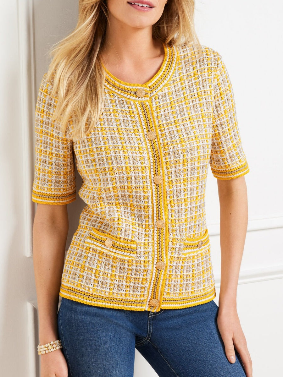 Short Sleeve Cardigan