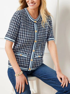 Short Sleeve Cardigan