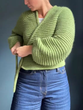 Crochet Wrap Sweater