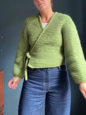 Crochet Wrap Sweater