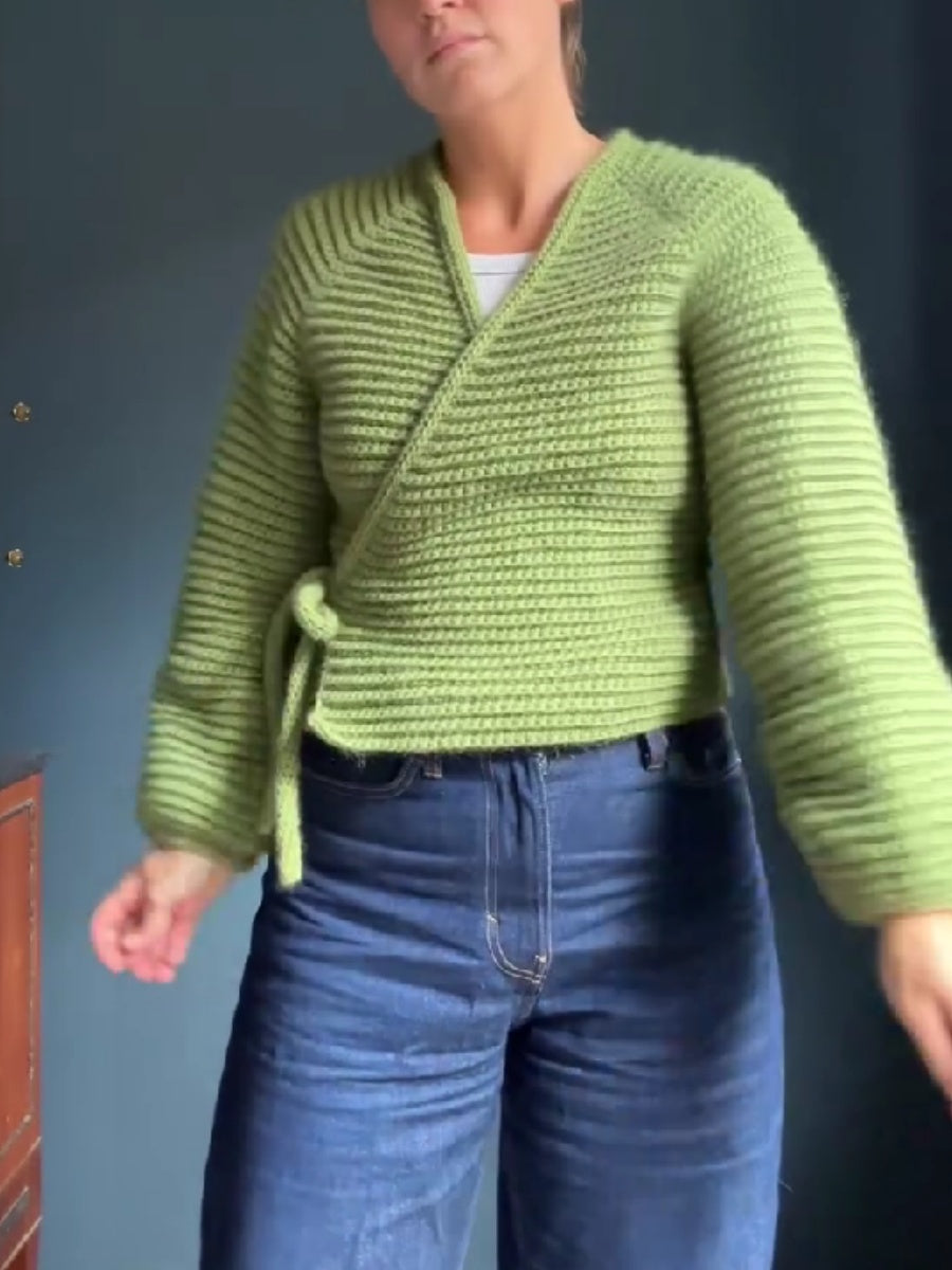 Crochet Wrap Sweater