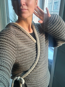 Crochet Wrap Sweater