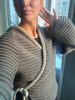 Crochet Wrap Sweater