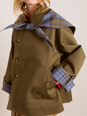 Reversible Windbreaker Jacket