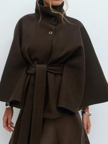 Belt Cape Jacket