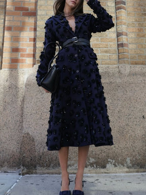 Shiny Dress Coat