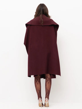 Asymmetrical Hem Coat
