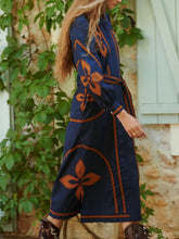Navy Cotton Dress