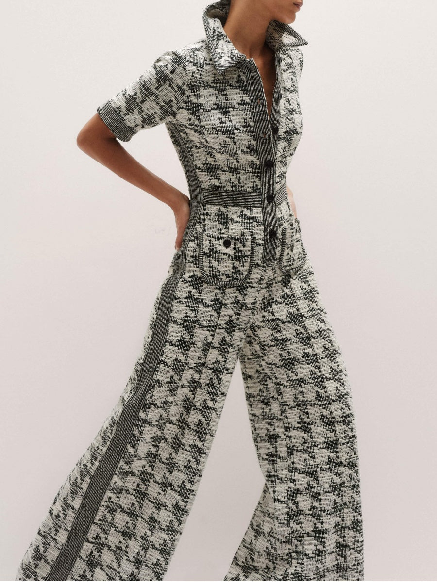 Tweed Jumpsuit