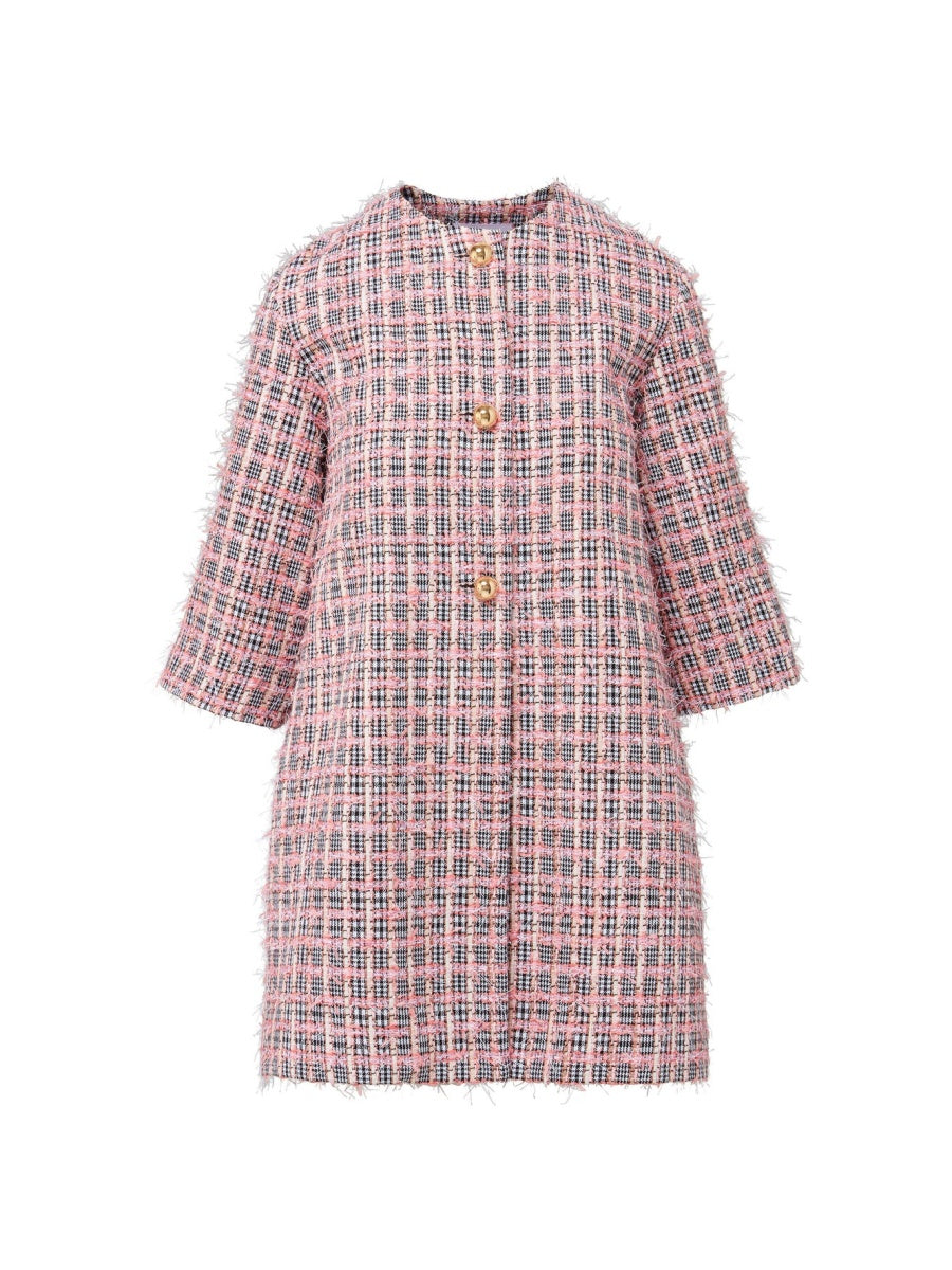 Eyelash Tweed Coat