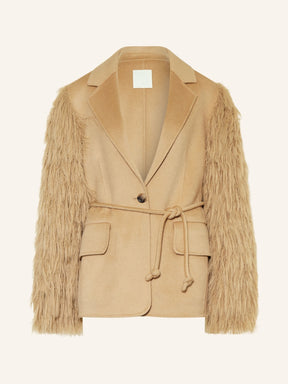 Jacket With Faux Fur