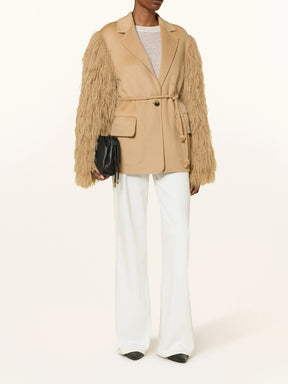 Jacket With Faux Fur