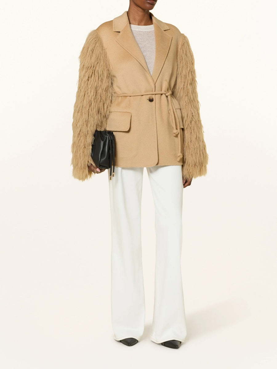 Jacket With Faux Fur