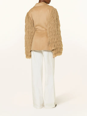 Jacket With Faux Fur