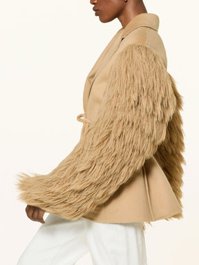 Jacket With Faux Fur