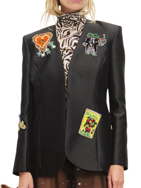 Embellished Blazer