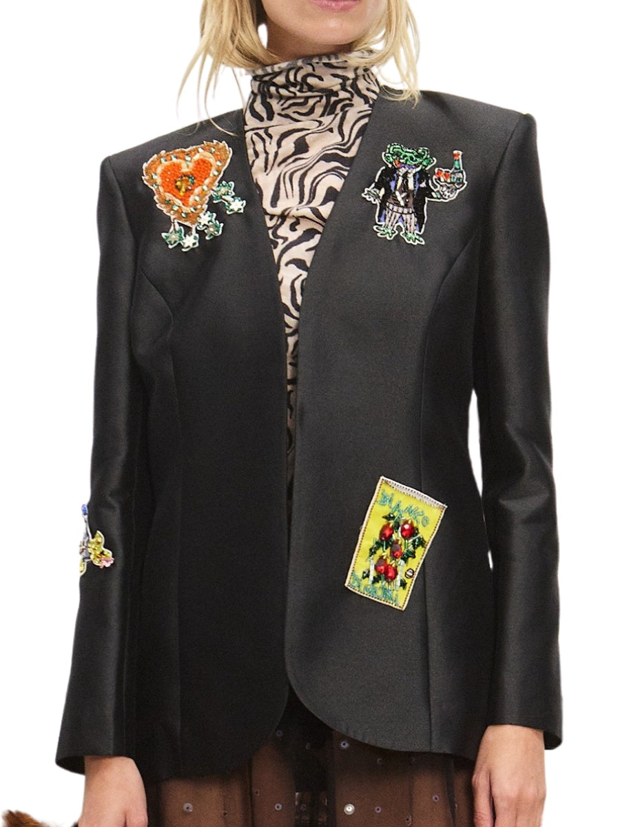 Embellished Blazer