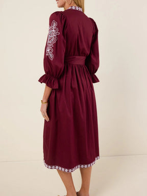 Embroidered details Dress