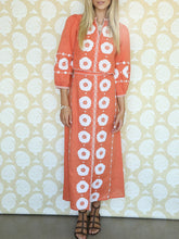 Linen Embroidered Set