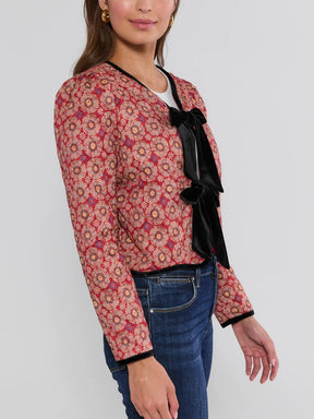Floral Print Jacket
