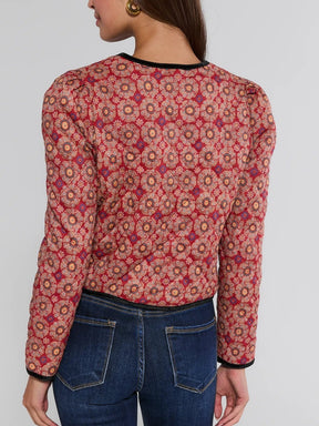 Floral Print Jacket