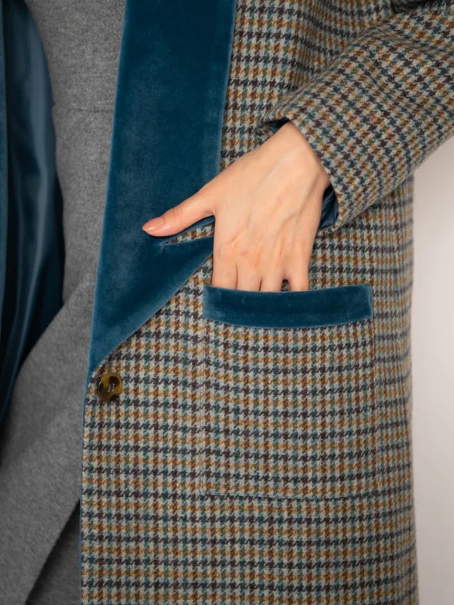 Blue Oxford Coat
