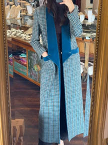 Blue Oxford Coat